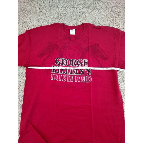 George Killian's Shirt Men's XL Irish Red Beer Shirt St. Patrick's New - Picture 2 of 4
